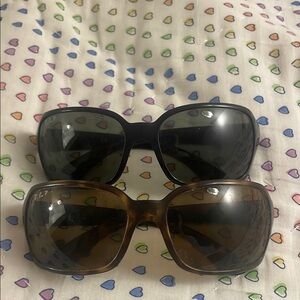 Stylish RAY-BAN Black and Brown Sunglasses